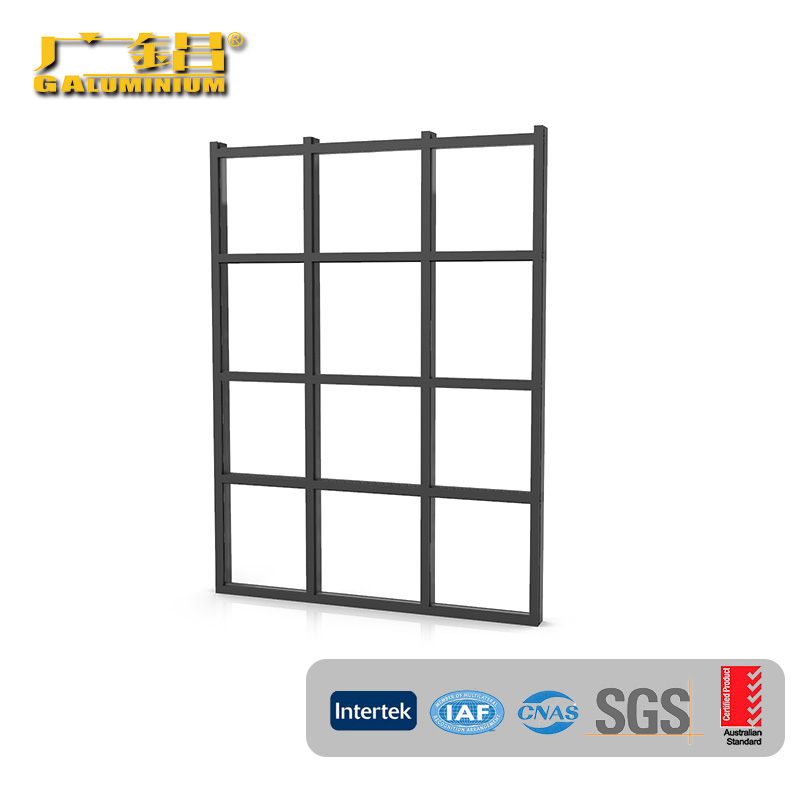 Aluminium Energy-salutaris Velum Wall cum Frame visibilis