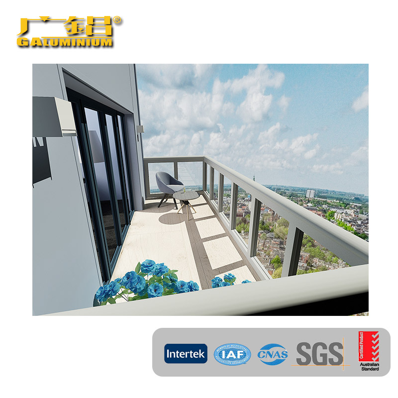 Aluminium Steel Handrail Cum Vitro