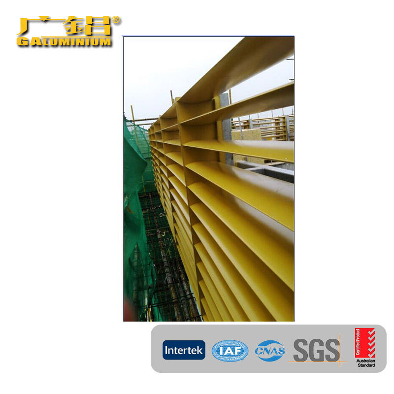 Aluminium Louver Sol Temperatus Umbrae